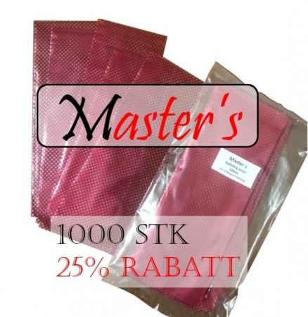 Master`s Kjøttdeig poser - 1000stk. 500gram kjøttdeig - 25% rabatt